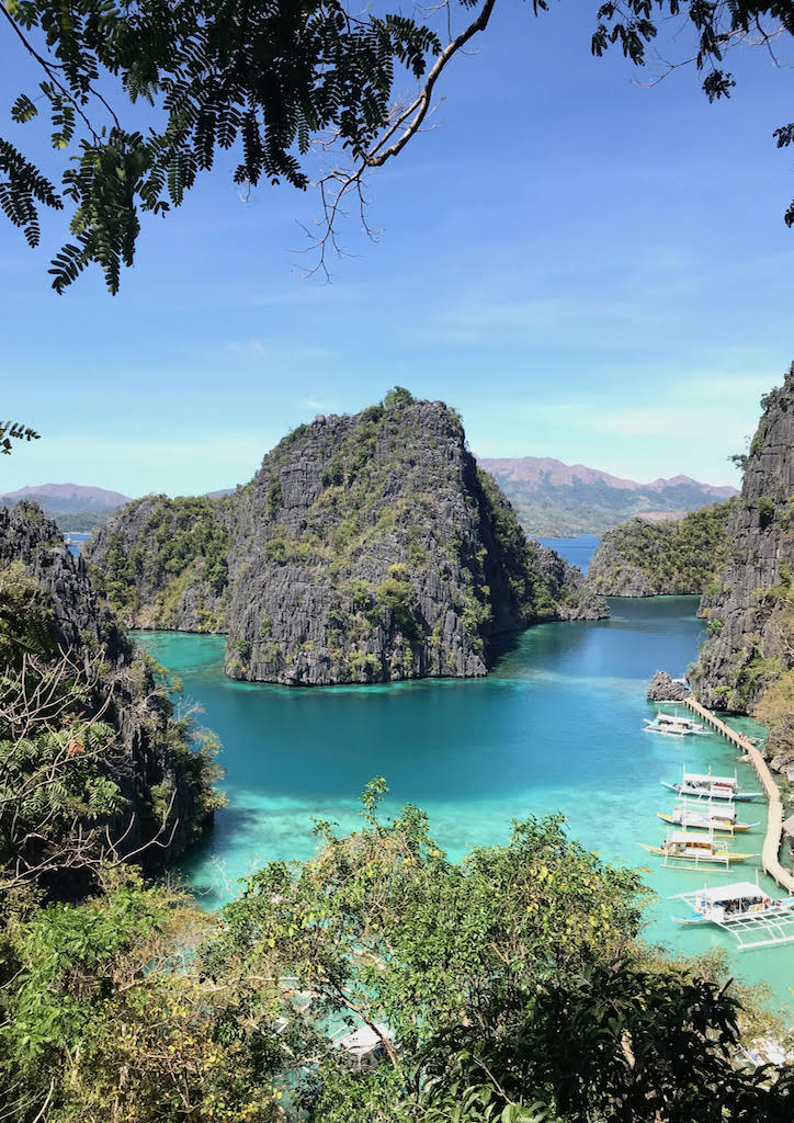 The views of Coron, Palawan are one of the wonders of the Philippines 
