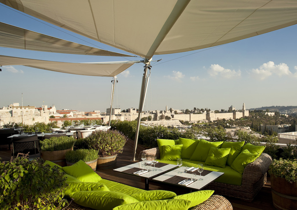 Mamilla features impressive views of the Old City
