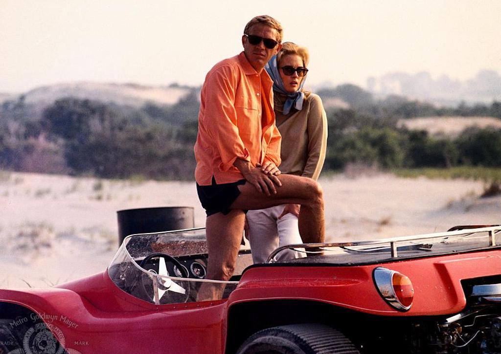 Steve McQueen and Faye Dunaway in The Thomas Crown Affair (1968)