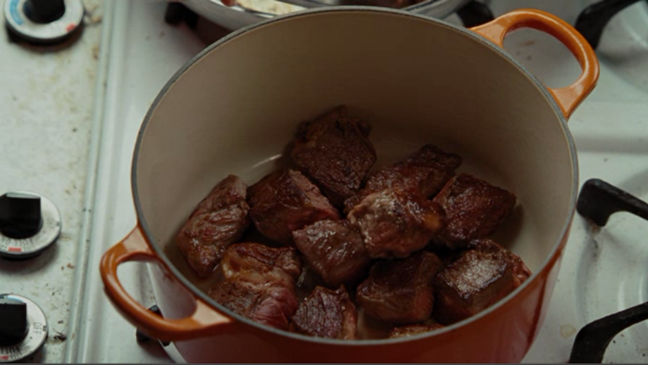 Amy Adam's Julie attempts to make Julia Child's Beef Bourguignon several times in the movie