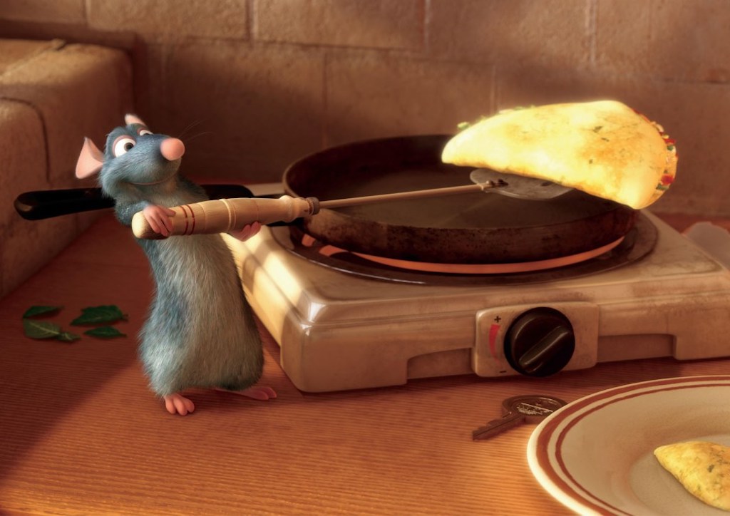 Remy the Rat learns to cook fast