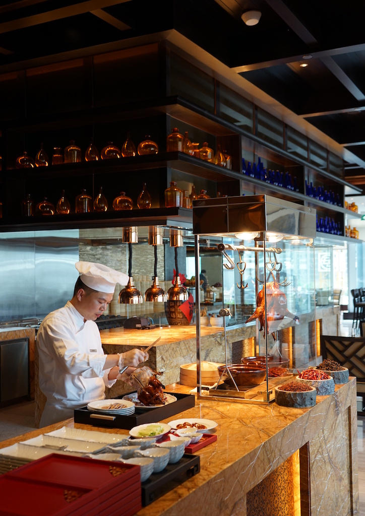 8 China House has a show kitchen where chefs prepare the food on the menu in full view of everyone