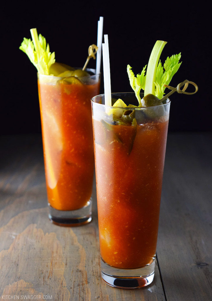 A Bloody Mary cocktail (photograph courtesy of kitchenswagger.com)