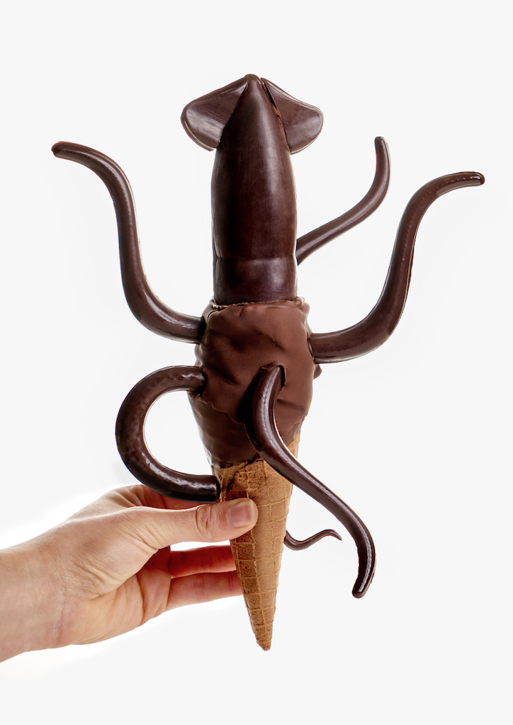 It's a Colossal Squid! Giapo's kitchen is always coming up with interesting, new shapes and flavors 
