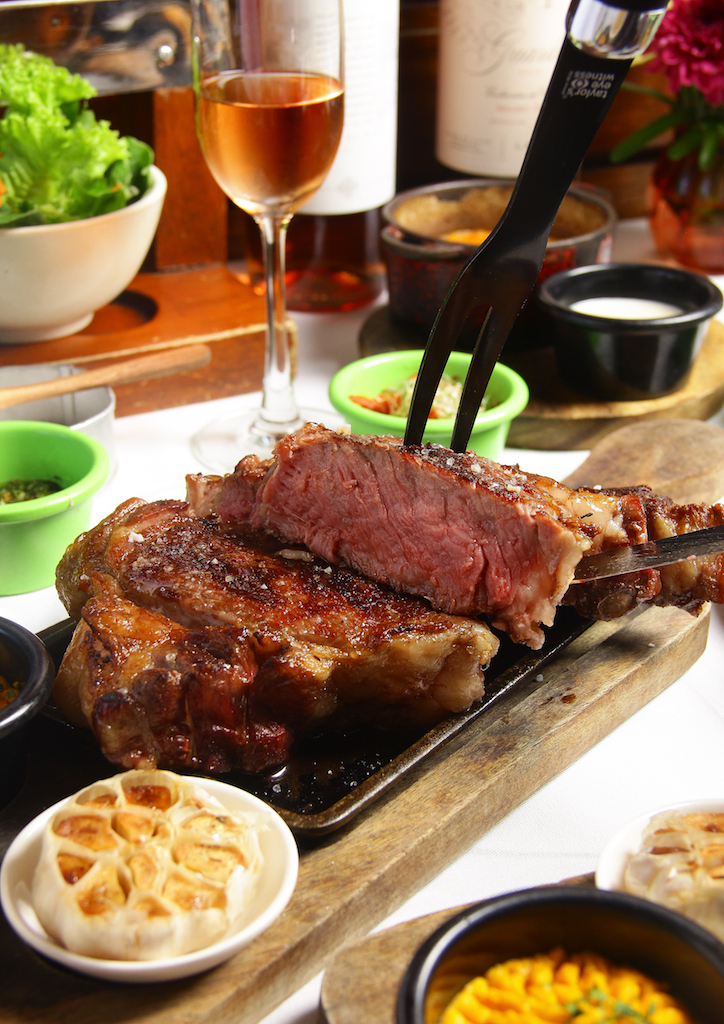 Steak is always the star of the night at La Cabrera