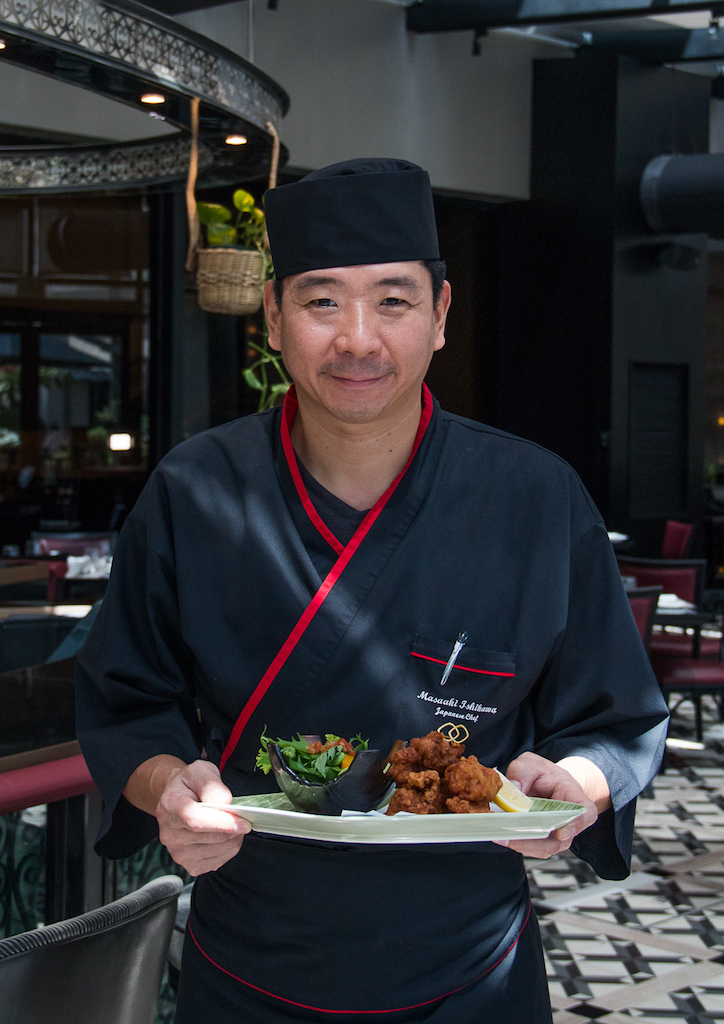 Chef Masaaki Ishigawa Japanese Master Chef will be serving his Beef Flavored Chicken Karaage Japanese Style Fried Chicken using beer batter.