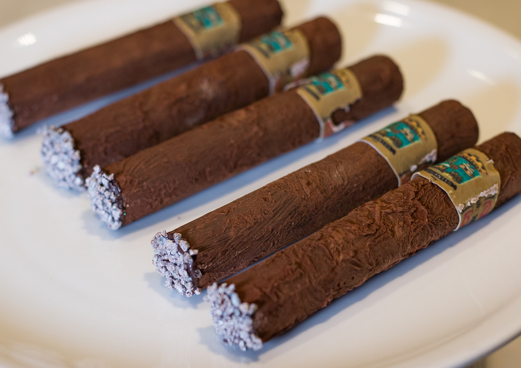 Chocolate Cigar with Kahlua