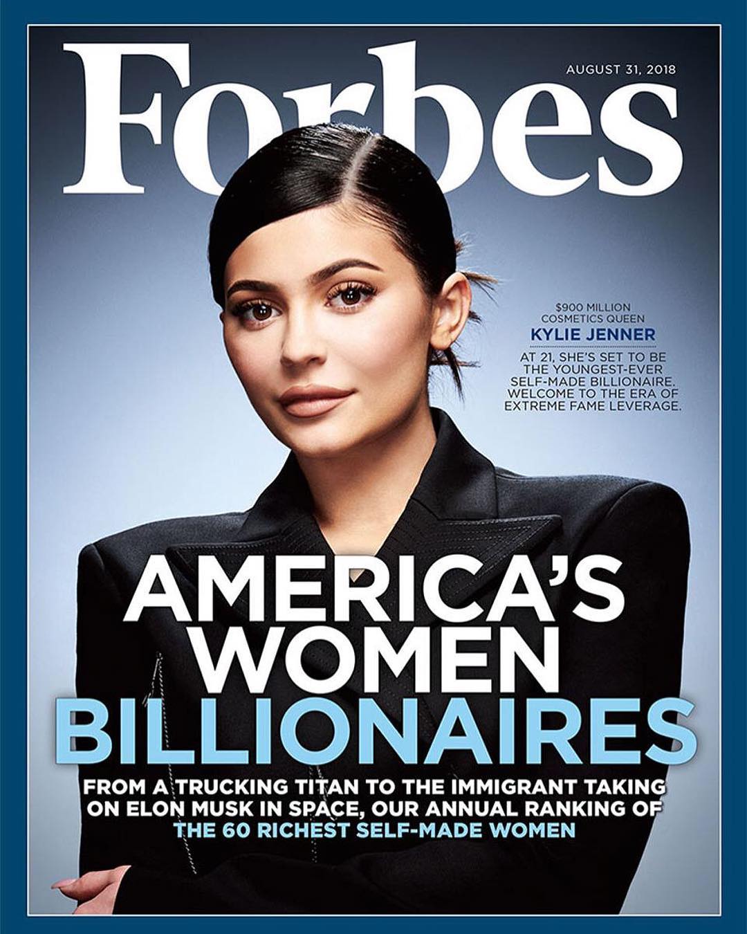 Kylie Jenner for Forbes Magazine