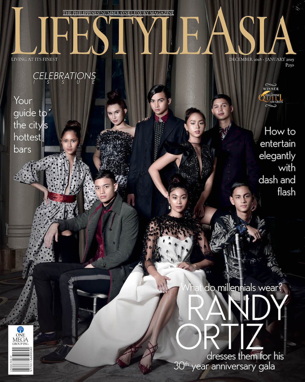 Randy Ortiz for Lifestyle Asia, December 2018-January 2019 Issue (MJ Suayan)