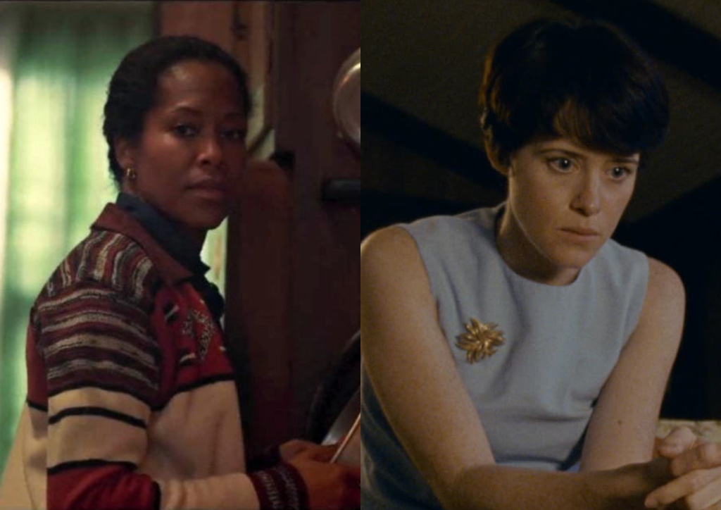 Regina King in If Beale Street Could Talk (2018) and Claire Foy in First Man (2018)