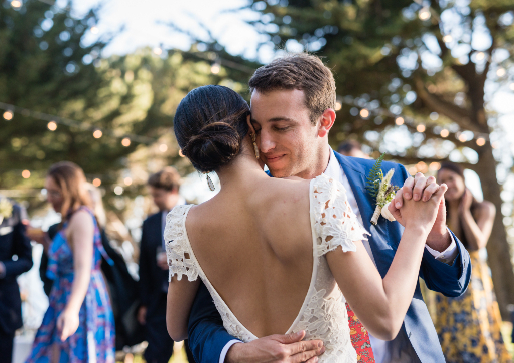 The wedded couple's first dance was to Be My Baby by the Ronettes (Photograph by Viera Photographics)