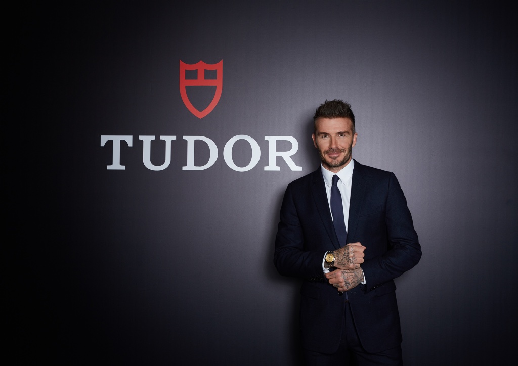 David Beckham at the exclusive Tudor event in Hong Kong