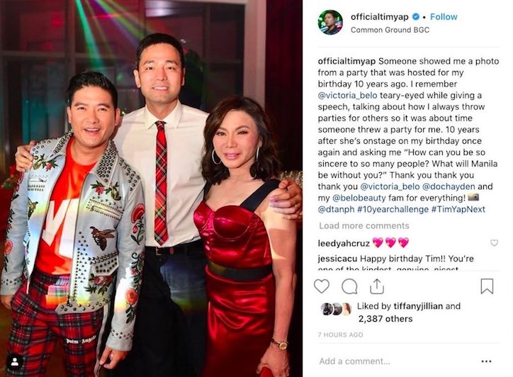 Vicky Belo And Hayden Kho with Tim Yap