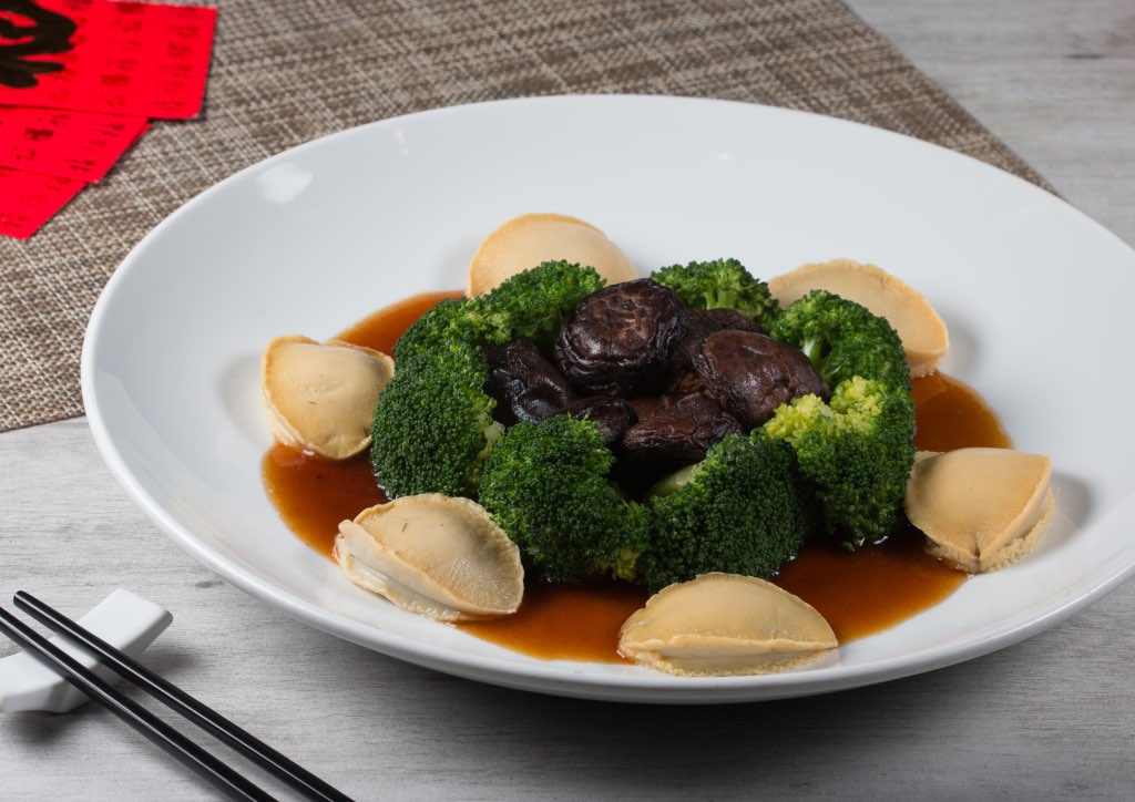 Slow-braised Abalone with wild mushrooms
