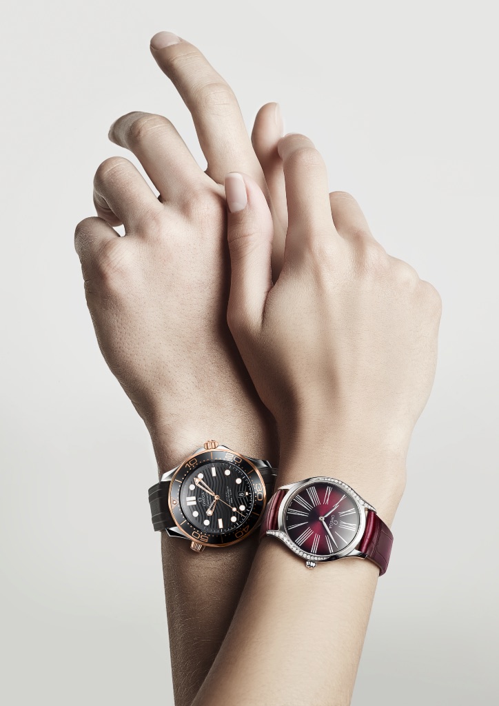 Give the gift of time by purchasing His and Hers OMEGA timepieces