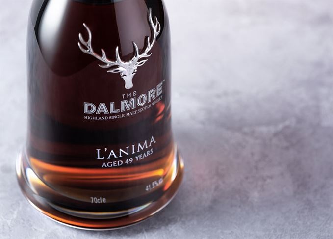 Dalmore L'Amina 49 Years whiskey bottle