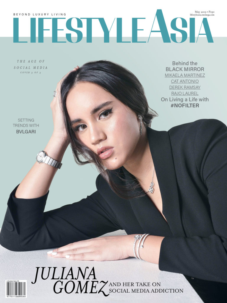Juliana Gomez on Lifestyle Asia May 2019 cover