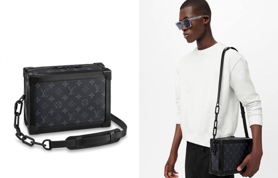 Louis Vuitton soft trunk shoulder bag layout