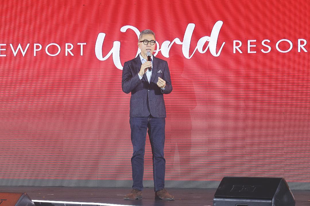 Newport World Resorts President and CEO Kingson Sian