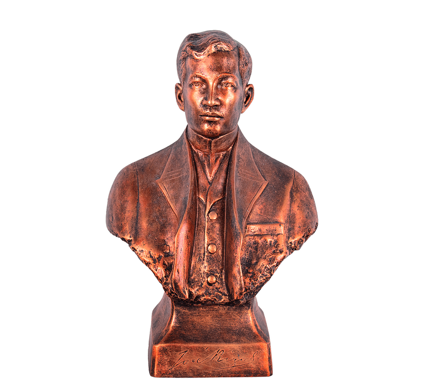 A bust of Dr. Jose Rizal by Anastacio Caedo